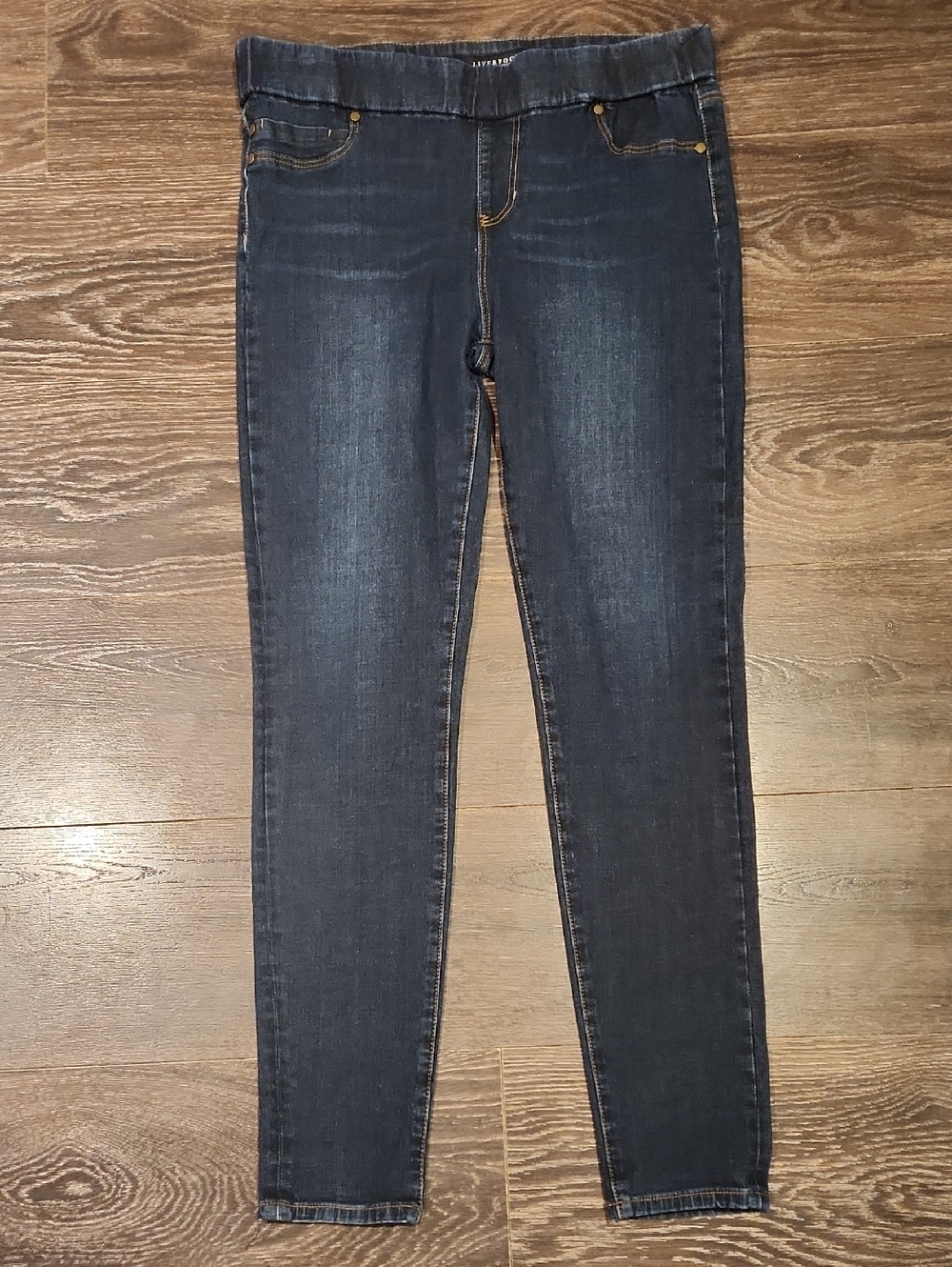 ❤️ LIVERPOOL JEANS COMPANY DENIM SKINNY LEGGING JEANS, PULL ON, 10 (30)